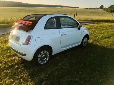 Używany Fiat 500C 69 KM (50 kW) 2011 Biały Kabriolet