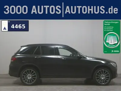Gebraucht Mercedes GLC300e AMG line 320 PS (235 kW) 2020 Obsidianschwarz metalliclack SUV