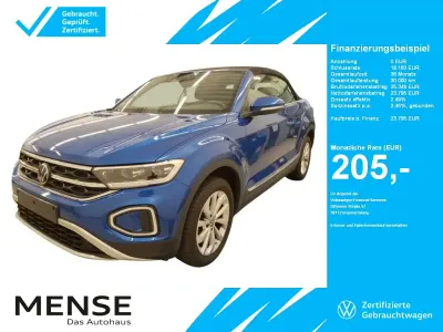 Gebraucht VW T-Roc Style 116 PS (85 kW) 2024 Ravennablau SUV