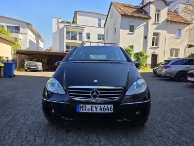 Używany Mercedes A170 116 KM (85 kW) 2008 Czarny Sedan/Limuzyna
