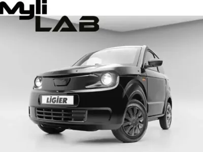 Neu Ligier Myli 2026 Schwarz Kleinwagen