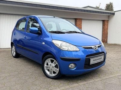 Gebraucht Hyundai i10 Style 86 PS (63 kW) 2009 Blau Kleinwagen