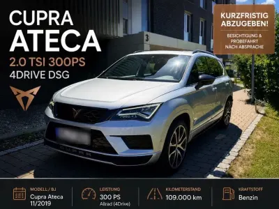 Gebraucht Cupra Ateca 300 PS (220 kW) 2019 Silber SUV