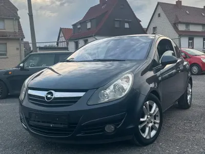 Gebraucht Opel Corsa 90 PS (66 kW) 2009 Blau Kleinwagen