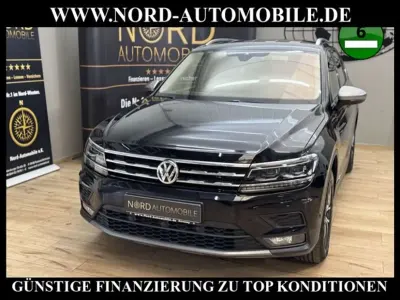Gebraucht VW Tiguan Allspace Comfortline 150 PS (110 kW) 2020 Deep black perleffek (metallic) SUV