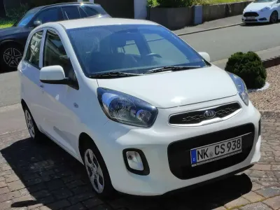 Gebraucht Kia Picanto 67 PS (49 kW) 2016 Weiß Kleinwagen