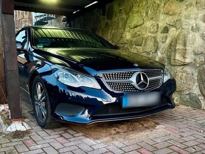 Blau Gebraucht 2014 Mercedes E220 Cabrio | 13.299 € (Fairer Preis)