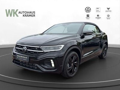 Neu VW T-Roc Cabriolet R-line 150 PS (110 kW) 2025 Schwarz Cabrio