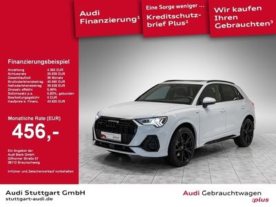 Gebraucht Audi Q3 S-Line 190 PS (139 kW) 2023 Gletscherweiß metallic SUV