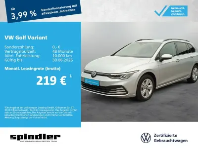 Gebraucht VW Golf VIII Life 116 PS (85 kW) 2022 Reflexsilber metallic Kombi