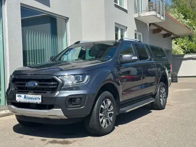 Brugt Ford Ranger Wildtrack 212 HK (155 kW) 2022 Grå Pickup / Ladvogn