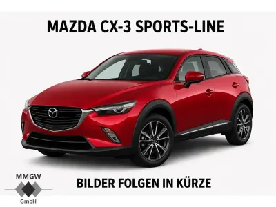 Używany Mazda CX-3 Sports-Line 120 KM (88 kW) 2018 Czerwony SUV