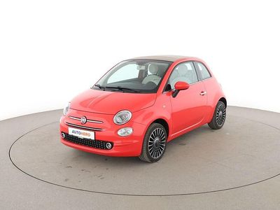 Brugt Fiat 500C Lounge 69 HK (50 kW) 2018 Rød Cabriolet