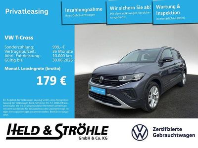 Gebraucht VW T-Cross Goal 95 PS (69 kW) 2025 Grau SUV
