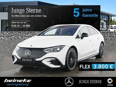 Gebraucht Mercedes EQE350 AMG 214 kW (292 PS) 2024 Unilack polarweiß uni Limousine