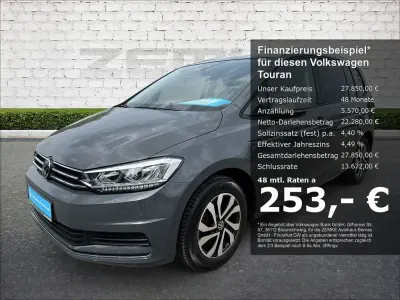 Gebraucht VW Touran Active 150 PS (110 kW) 2022 Grau Van / Kleinbus