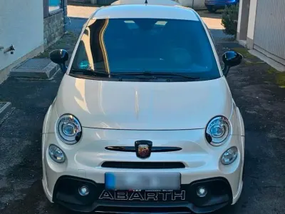 Brugt Fiat 500 Abarth 135 HK (99 kW) 2013 Hvid Coupe