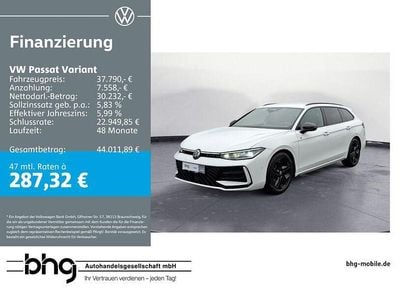 Gebraucht VW Passat R-line 150 PS (110 kW) 2025 Weiss Kombi