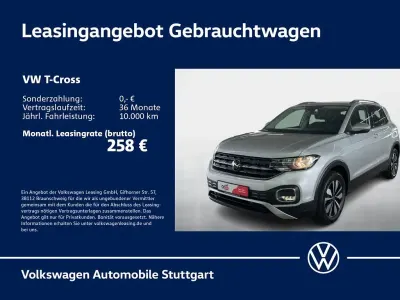 Gebraucht VW T-Cross Move 110 PS (80 kW) 2023 Silber SUV