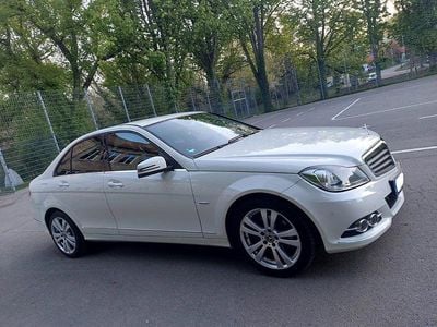 Usata Mercedes C180 Elegance 156 CV (114 kW) 2011 Bianco Berlina