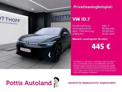 Gebraucht VW ID.7 GTX 250 kW (340 PS) 2025 Schwarz Limousine