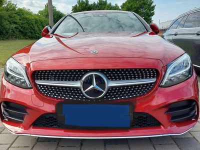 gebraucht Mercedes C200 Coupè AMG PARKTRO LEDER KAMERA NAVI KEYLESS GO