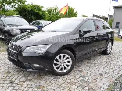 Gebraucht Seat Leon ST Style 110 PS (80 kW) 2015 Schwarz Kombi