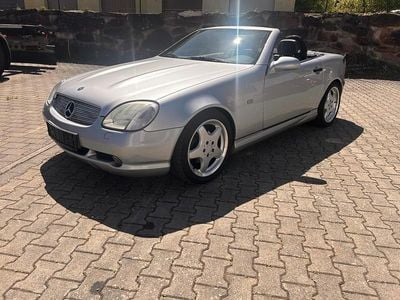Gebraucht Mercedes SLK230 AMG line 193 PS (141 kW) 1999 Silber Cabrio