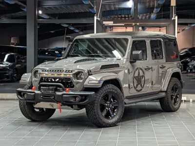 Gebraucht Jeep Wrangler Unlimited 272 PS (200 kW) 2021 Grau SUV