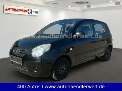 Gebraucht Kia Picanto Attract 65 PS (47 kW) 2009 Schwarz Kleinwagen