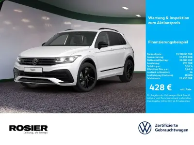 Gebraucht VW Tiguan R-line 245 PS (180 kW) 2022 Weiss / oryxweiss perlmutteffekt (metallic) SUV