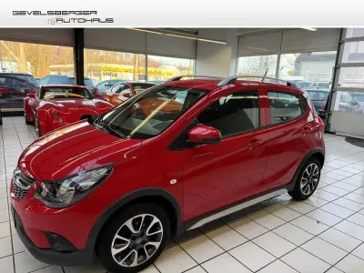 Usata Opel Karl Rocks 75 CV (55 kW) 2017 Rosso Utilitaria