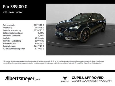 Gebraucht Cupra Formentor 245 PS (180 kW) 2021 Schwarz SUV