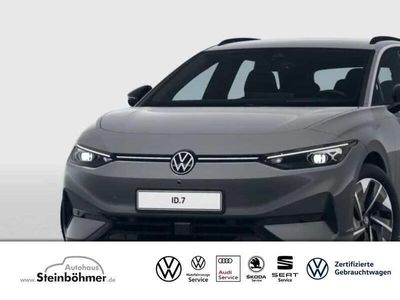 gebraucht VW ID7 Tourer Pro 77 kWh HeadUp RearView SideAssist Bluetooth Head Up Display LED Klima Standhzg Einparkhilfe el. Fenster