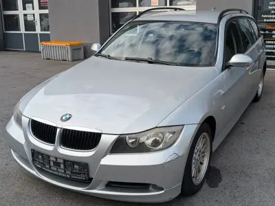 Gebraucht BMW 318 122 PS (89 kW) 2007 Silber Kombi
