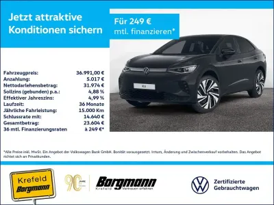 Gebraucht VW ID.5 GTX 219 kW (299 PS) 2024 Schwarz / grenadillschwarz SUV