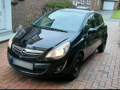 Gebraucht Opel Corsa 86 PS (63 kW) 2011 Schwarz Kleinwagen