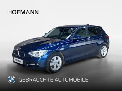 Gebraucht BMW 116 Sport Line 136 PS (100 kW) 2014 Tiefseeblau metallic Kleinwagen