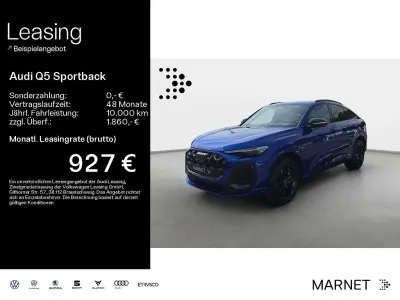 Neu Audi Q5 Sportback Sport 299 PS (219 kW) 2026 Blau SUV