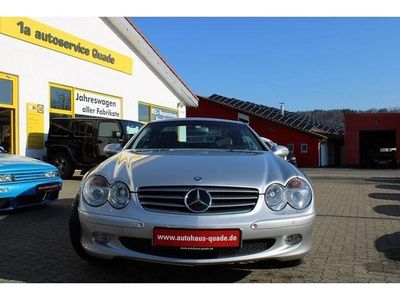 Usata Mercedes SL500 306 CV (225 kW) 2002 Argento Cabrio
