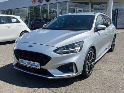 Gebraucht Ford Focus ST-Line 125 PS (91 kW) 2018 Silber Kombi