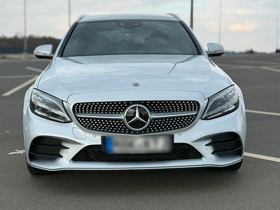 Gebraucht Mercedes C220 AMG 194 PS (142 kW) 2019 Silber Kombi