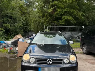 Gebraucht VW Polo 101 PS (74 kW) 2005 Schwarz Kleinwagen