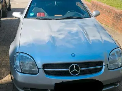 Używany Mercedes SLK230 AMG line 198 KM (145 kW) 1998 Srebrny Kabriolet