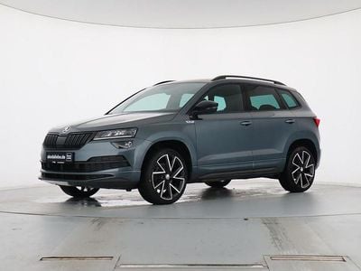 Quarzgrau metallic Gebraucht 2021 Skoda Karoq SportLine SUV | 21.490 € (Fairer Preis)