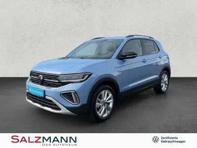 Gebraucht VW T-Cross Goal 116 PS (85 kW) 2025 Clear blue metallic SUV