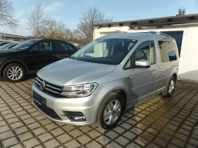 Gebraucht VW Caddy Comfortline 125 PS (91 kW) 2017 Silber Van / Kleinbus