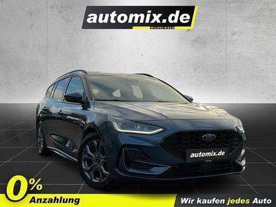 Chromablau Gebraucht 2022 Ford Focus ST-Line Limousine | 18.450 € (Etwas zu teuer)