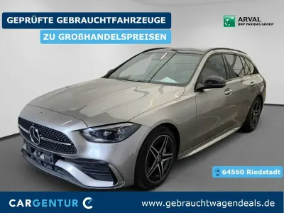 Gebraucht Mercedes 220 AMG line 197 PS (144 kW) 2023 Silber Kombi