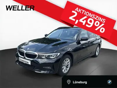Gebraucht BMW 318 Advantage 150 PS (110 kW) 2021 Black sapphire (schwarz) Kombi